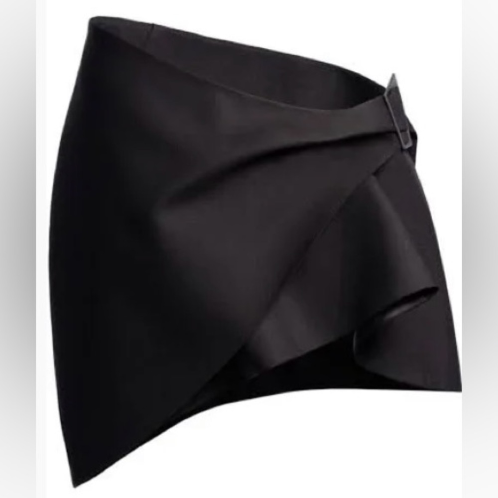Mugler x H&M mini wool skirt